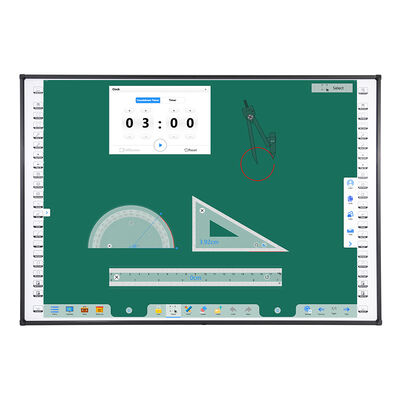 10 Point Touch Screen Teaching Board Wall Mounted With Hotkeys
