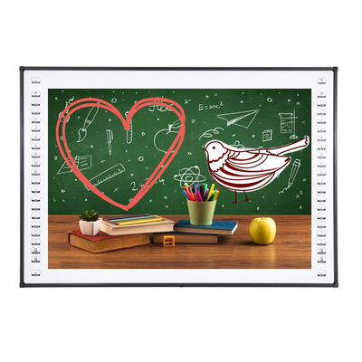 CE Rohs FCC 105 Inch Infrared Interactive Whiteboard Support Dry Erased IWB