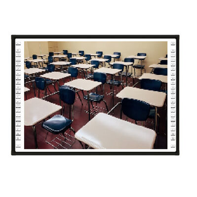 Aluminum Alloy 82 Inch Interactive Projector Board CCC For Classroom